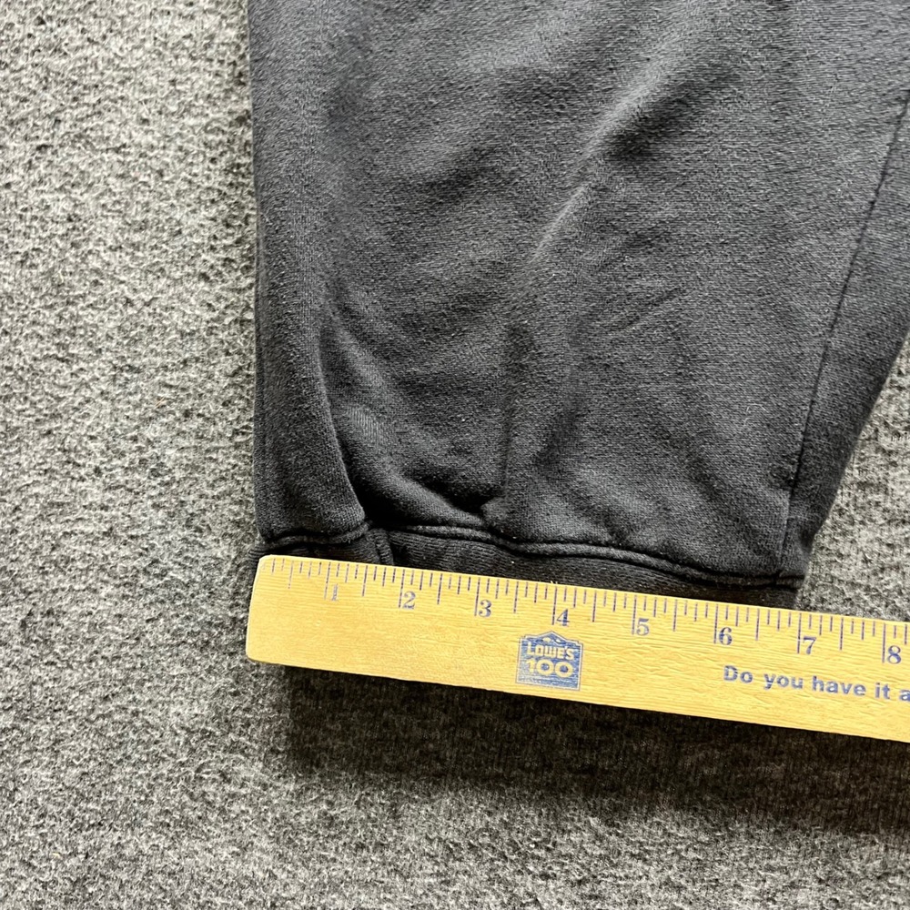 Jordan Sweatpants Mens Medium Gray Jumpman Fleece Joggers Snap Athletic Pants - Picture 6 of 16